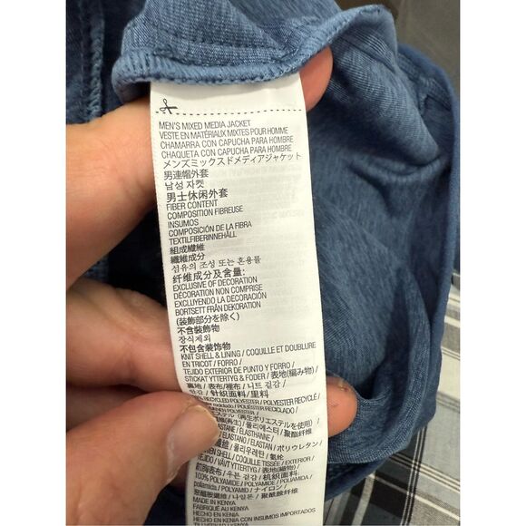 Kirkland Men’s Jacket sz M Windbreaker Hooded NWOT #G359 - Picture 8 of 8